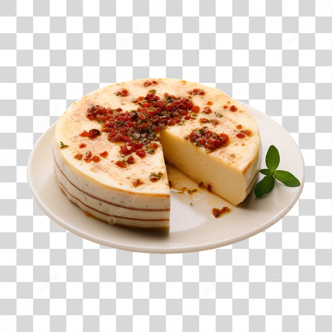 Queijo Temperado PNG Transparente