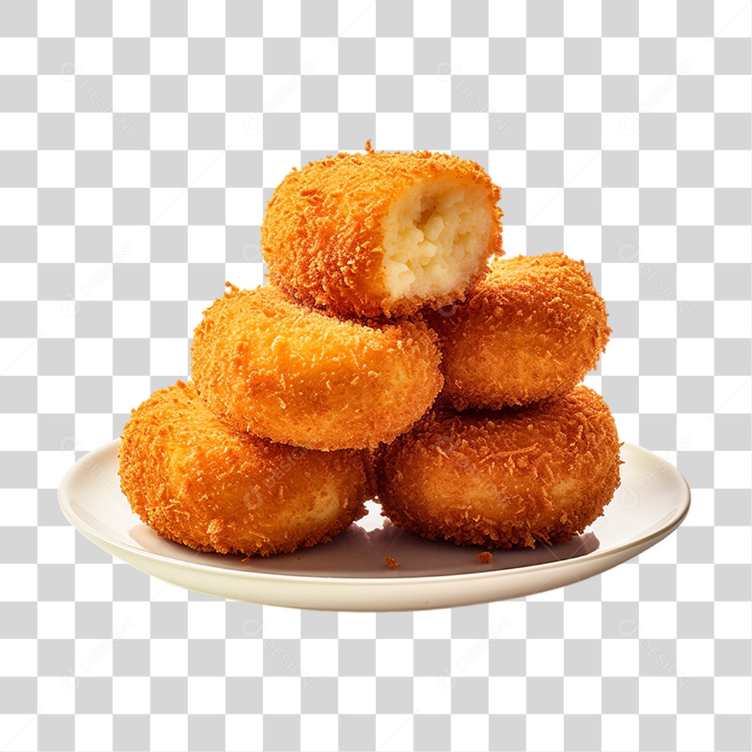 Salgados Fritos Lanches PNG Transparente