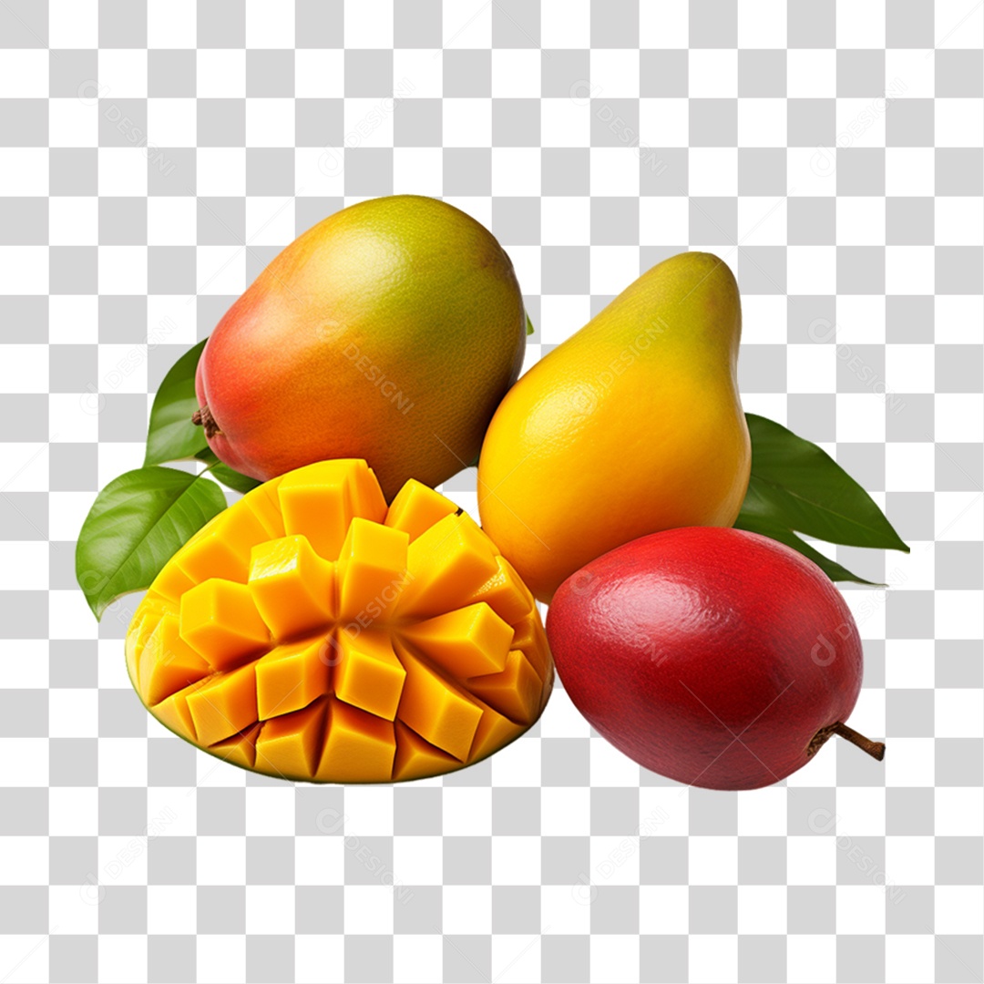 Manga Fruta PNG Transparente