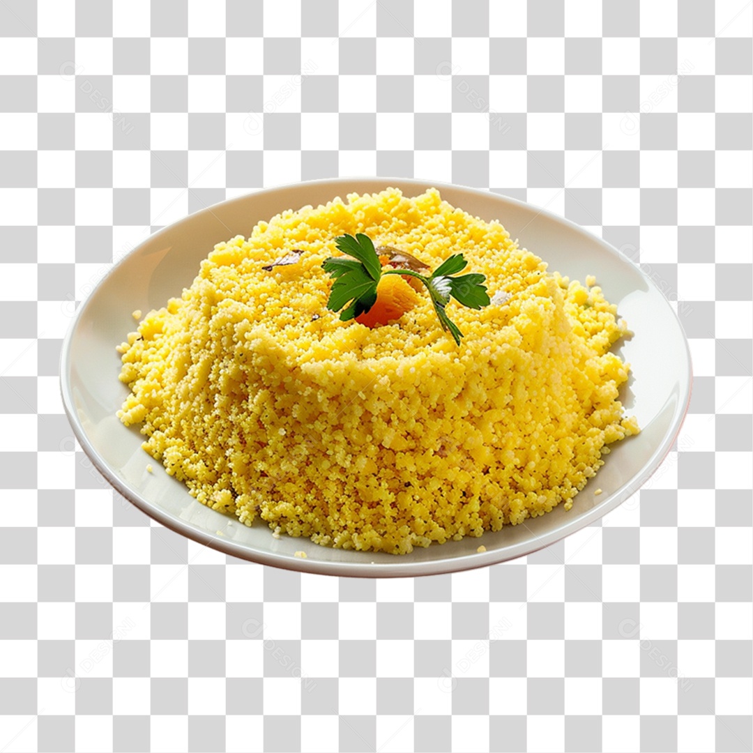 Porção de Cuscuz PNG Transparente