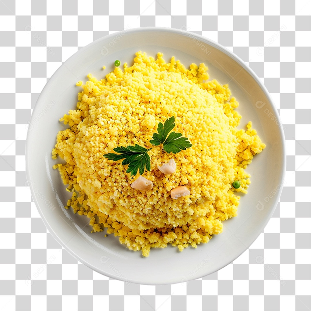 Porção de Cuscuz PNG Transparente