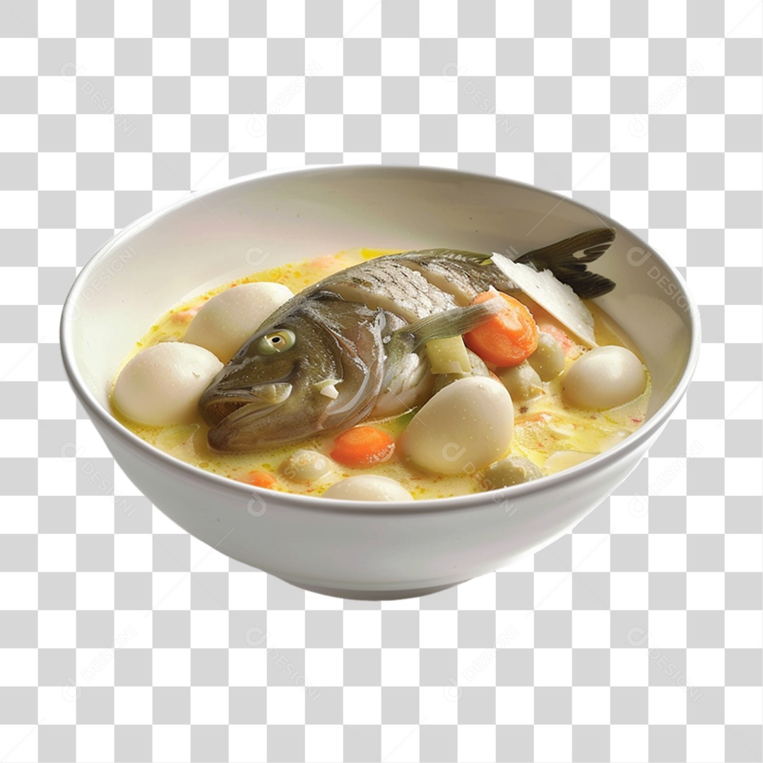 Ensopado de Peixe PNG Transparente
