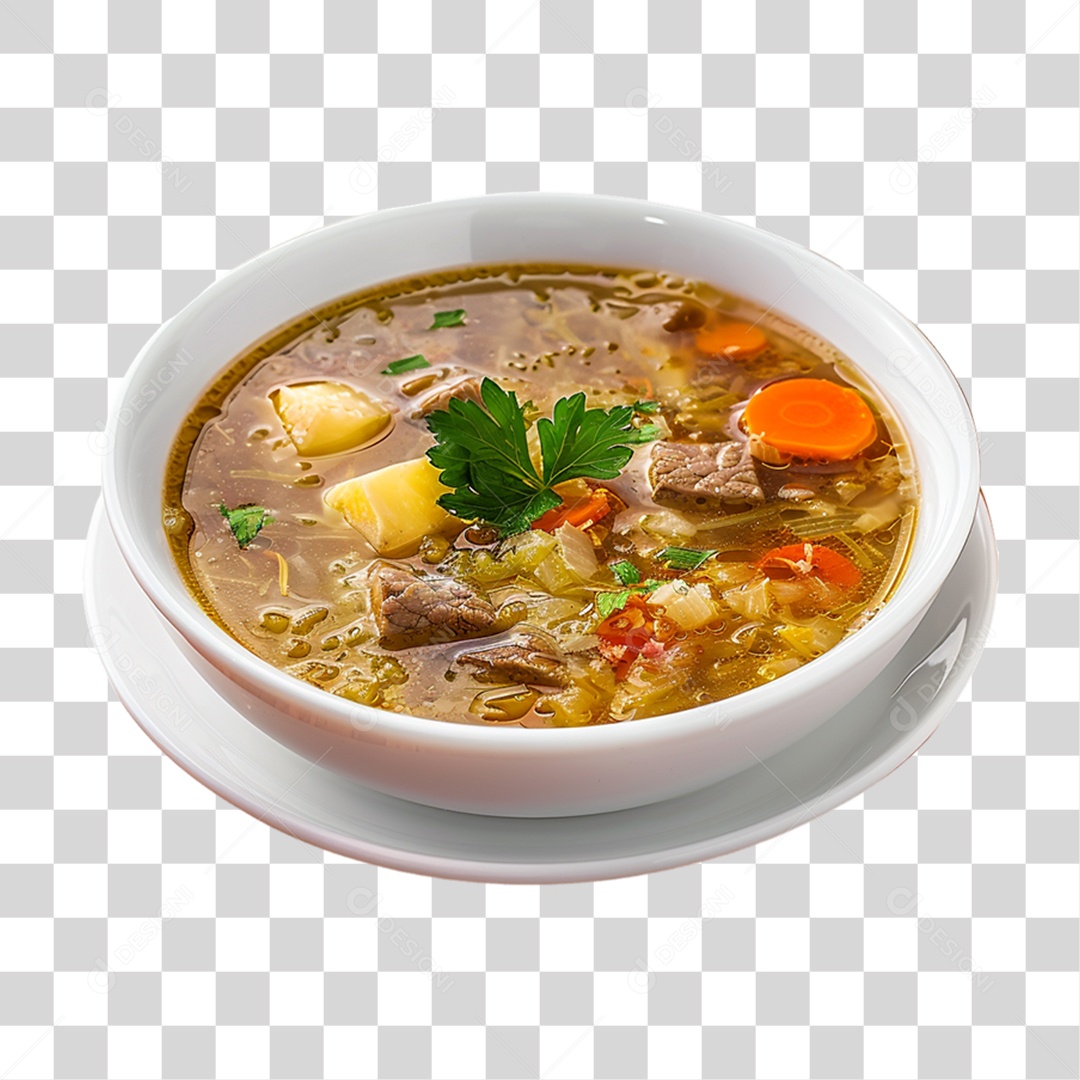 Porção Sopa PNG Transparente