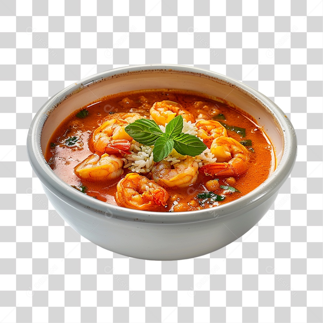 Porção de Camarão PNG Transparente