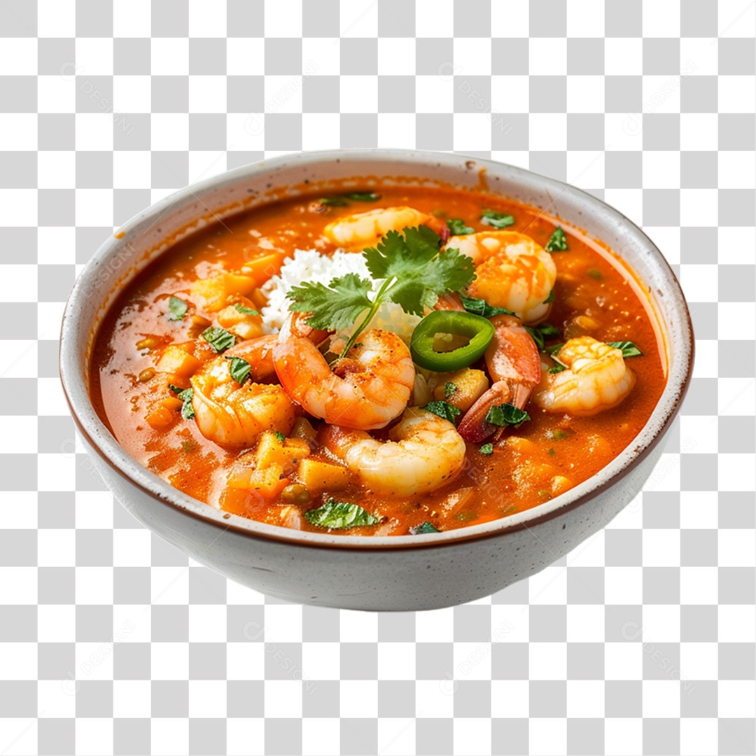 Porção de Camarão PNG Transparente