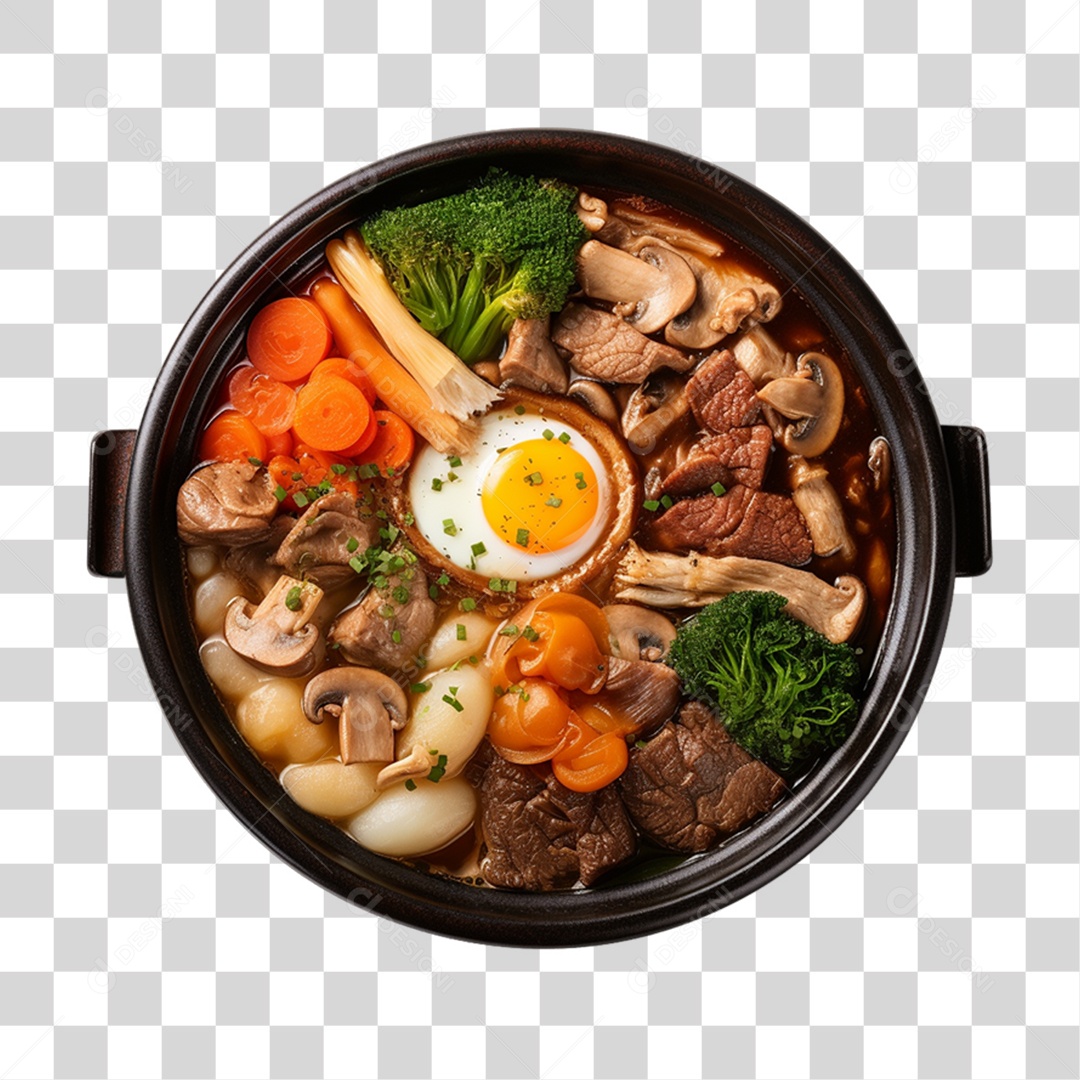 Comida Culinária Japonesa PNG Transparente