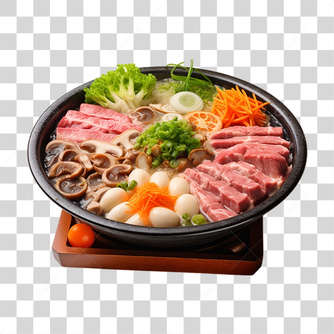 Comida Culinária Japonesa PNG Transparente