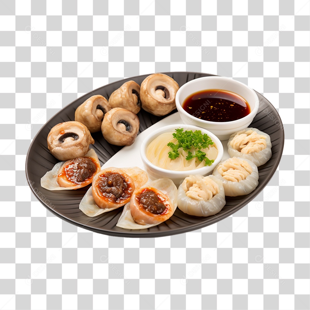 Comida Culinária Japonesa PNG Transparente