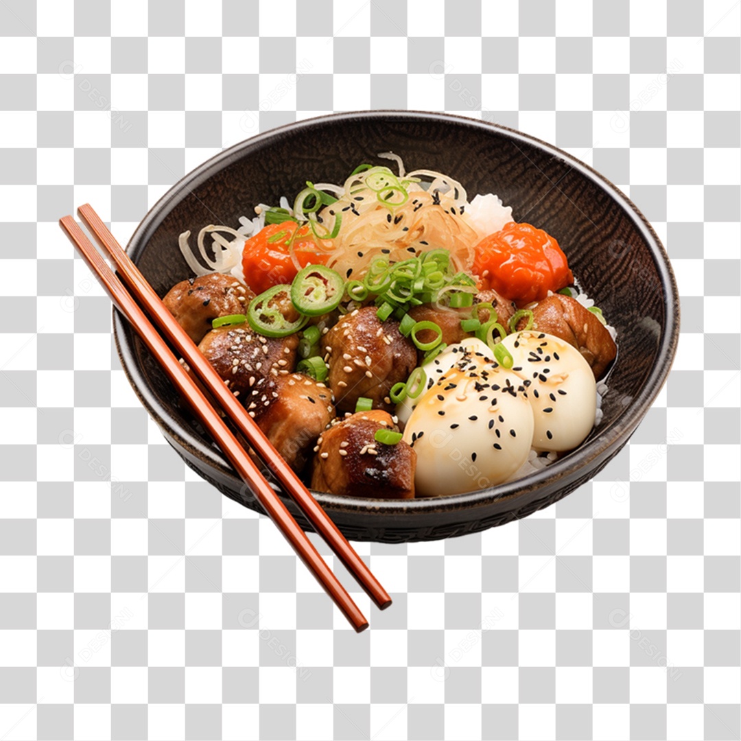 Comida Culinária Japonesa PNG Transparente