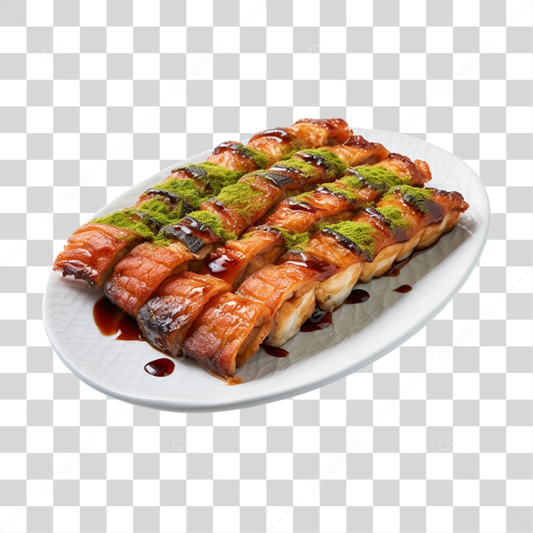Comida Culinária Japonesa PNG Transparente
