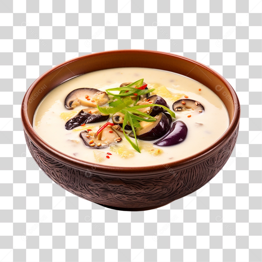 Chawanmushi em Tigela PNG Transparente