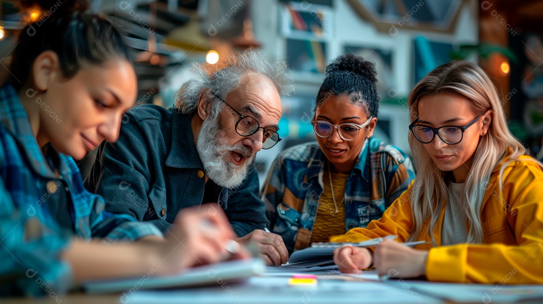 Inclusão pessoas trabalhando.