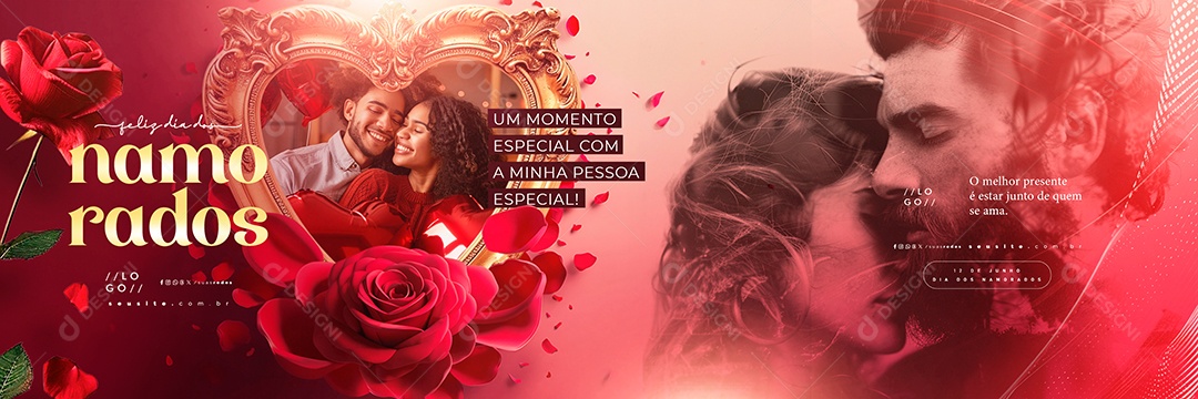 Carrossel Carrossel Dia dos Namorados 12 de Junho Um Momento Especial Social Media PSD Editável