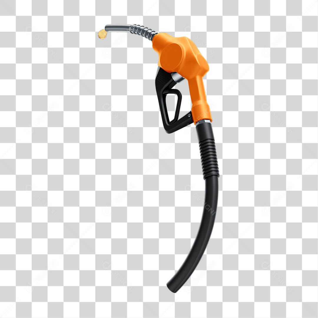 Elemento 3D Bico de Abastecimento PNG Transparente
