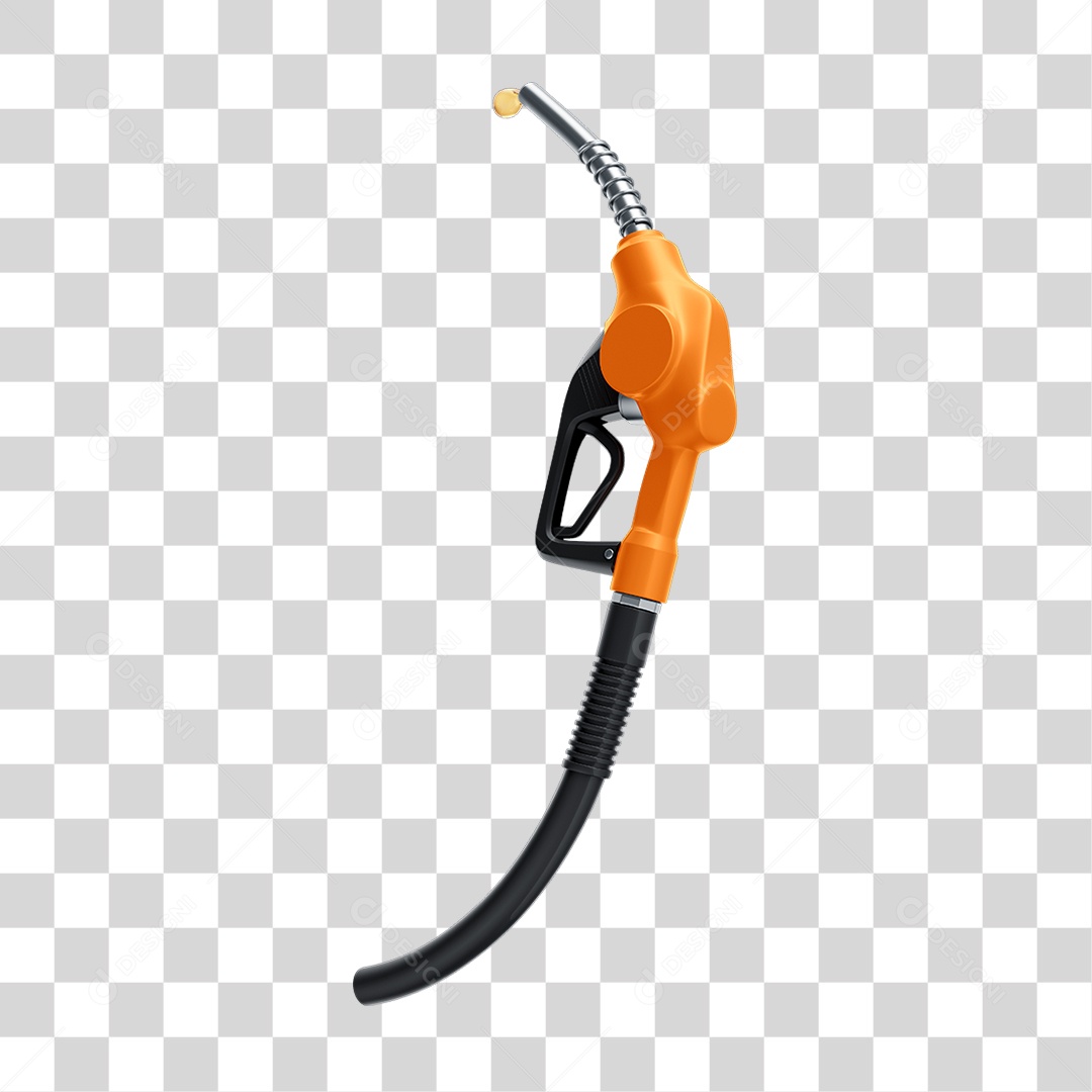 Elemento 3D Bico de Abastecimento PNG Transparente