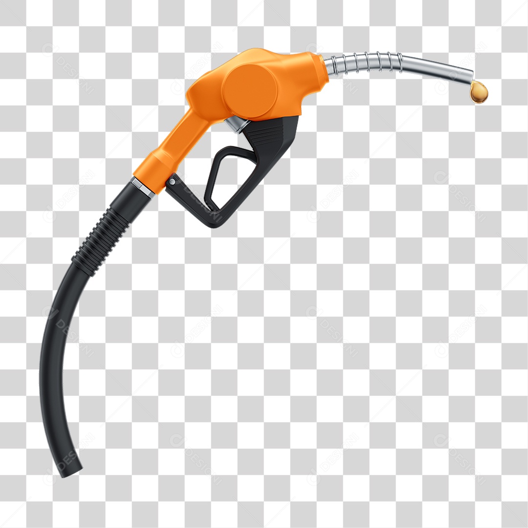 Elemento 3D Bico de Abastecimento PNG Transparente