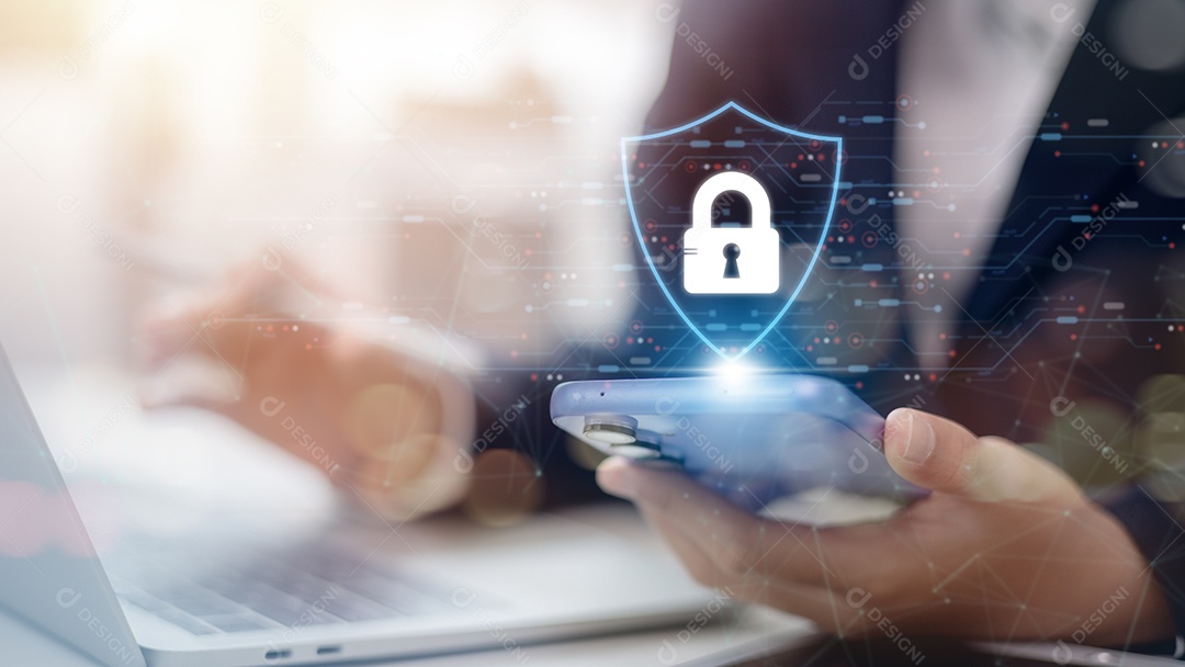 Rede de segurança cibernética gerenciamento de dados