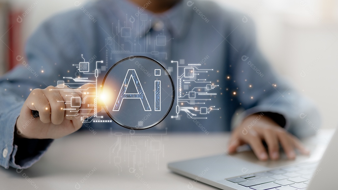 Tela com inteligência artificial