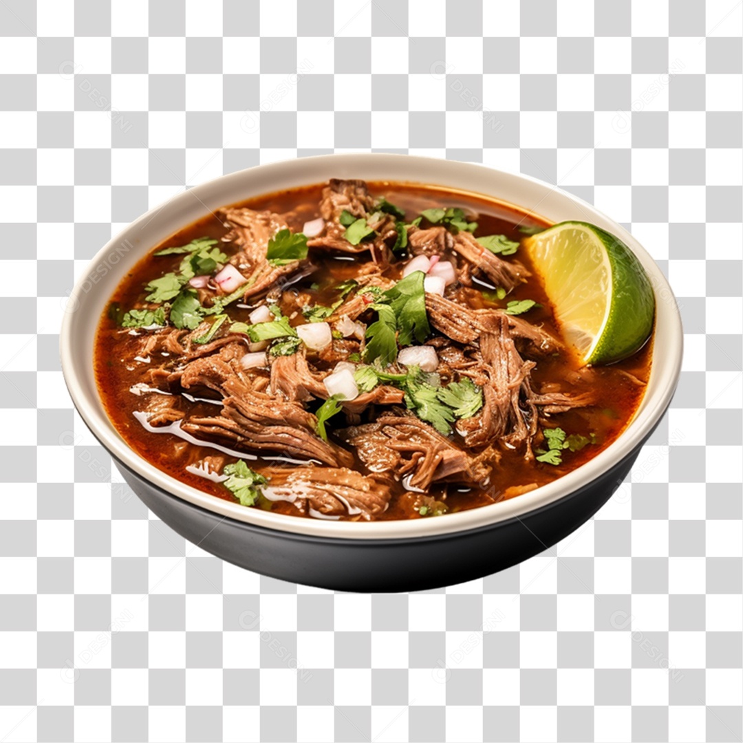 Prato Porção da Culinária Mexicana PNG Transparente