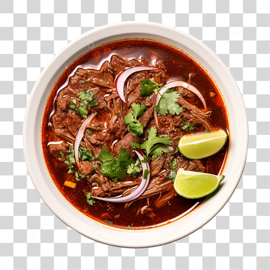 Prato Porção da Culinária Mexicana PNG Transparente