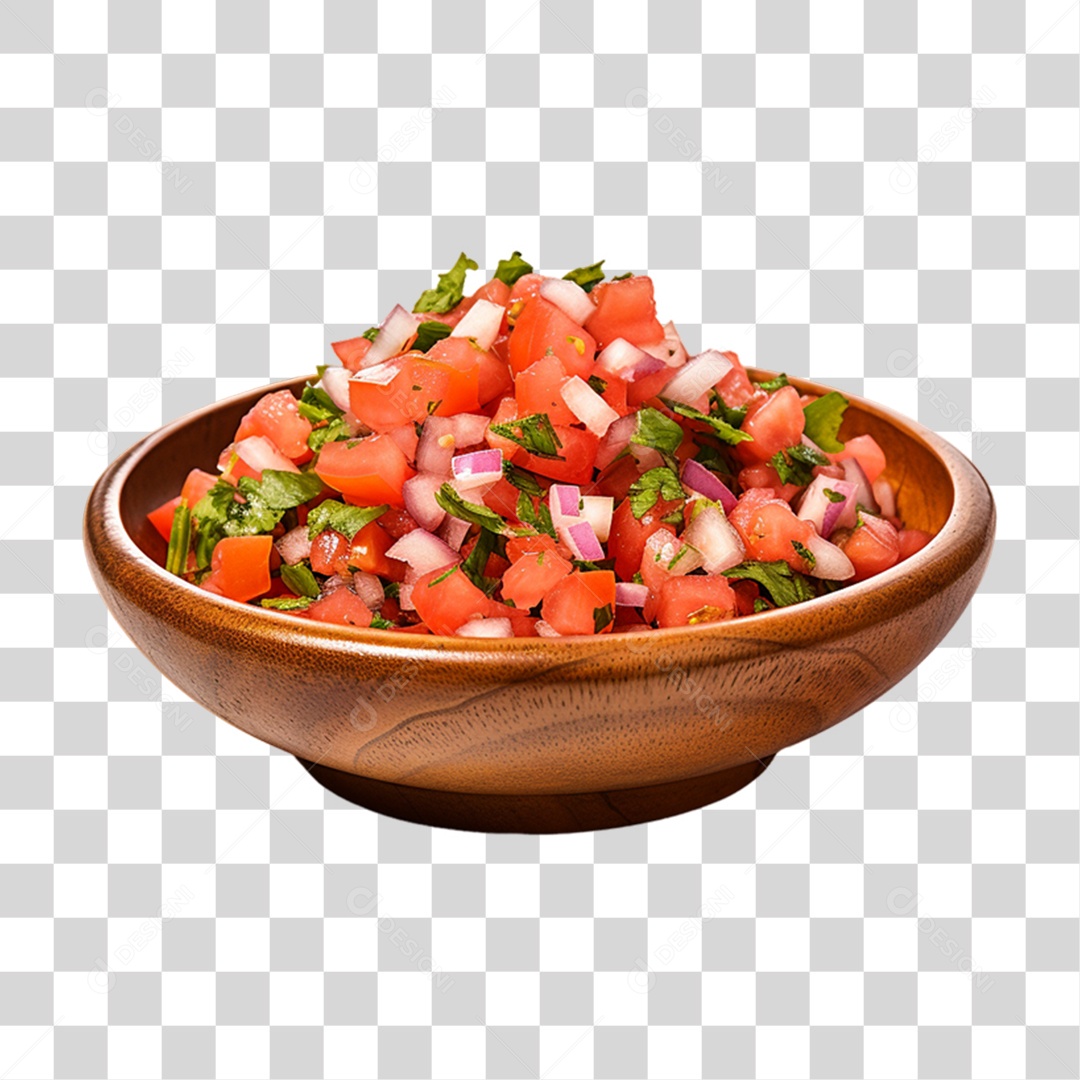Pico de Gallo ingrediente Típico da Culinária Mexicana PNG Transparente
