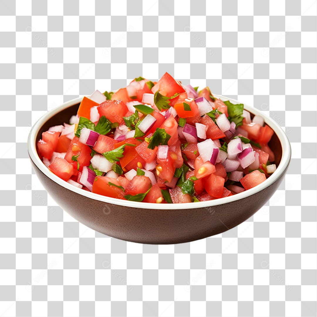 Pico de Gallo ingrediente Típico da Culinária Mexicana PNG Transparente