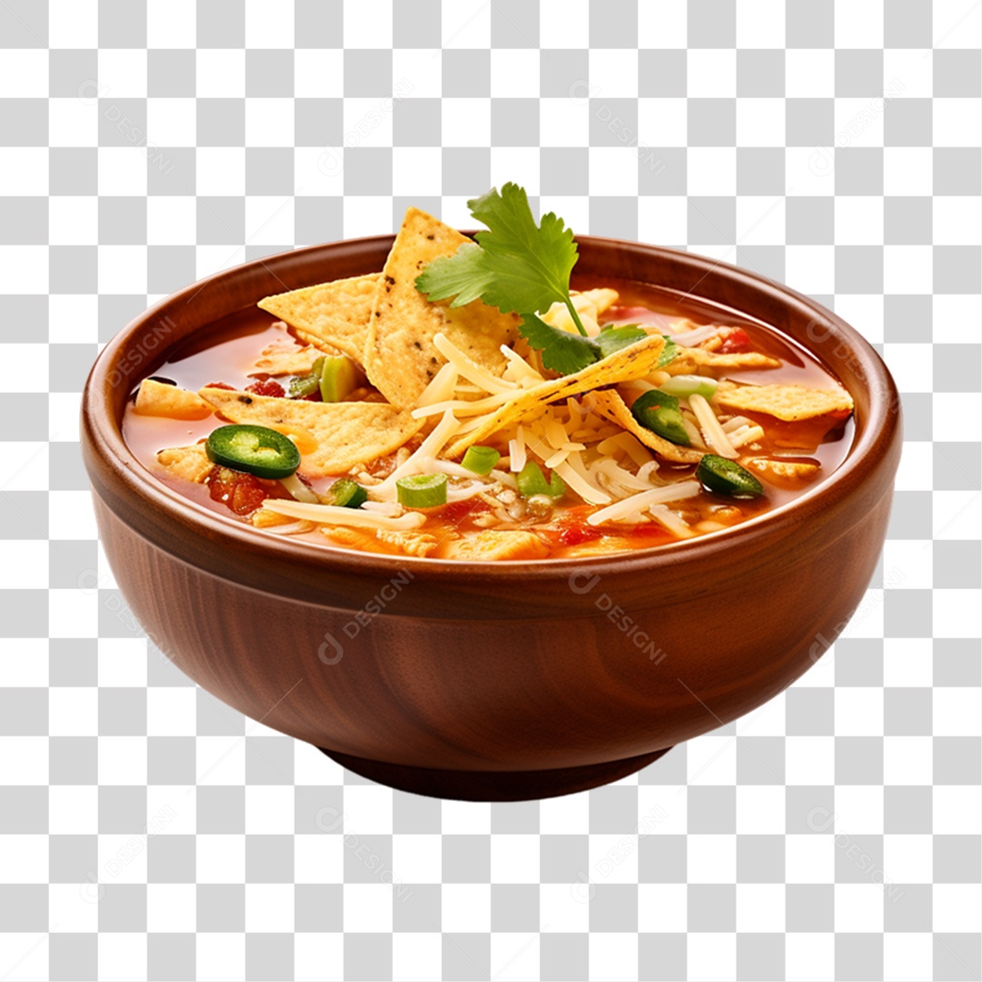 Prato Porção da Culinária Mexicana PNG Transparente