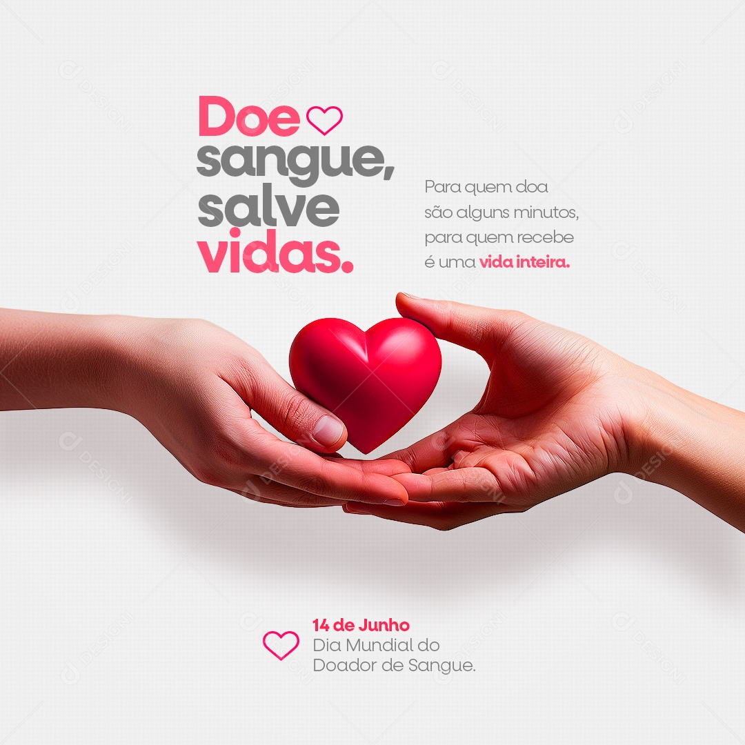 Junho Vermelho Social Media PSD Editável