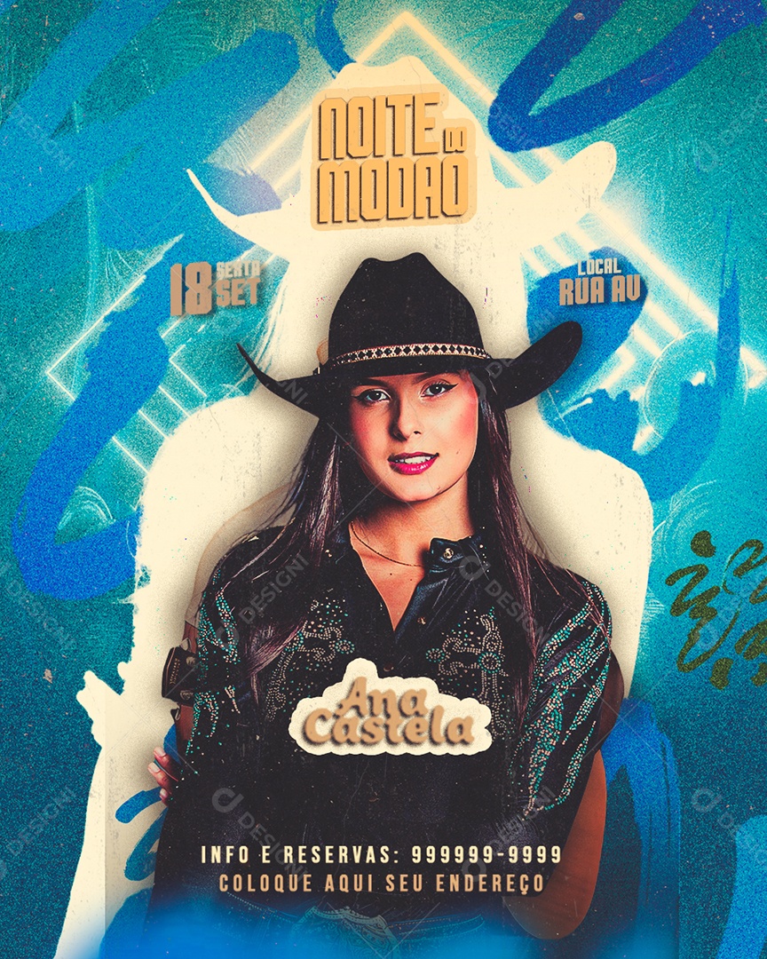 Ana Castele Story Social Media PSD Editável