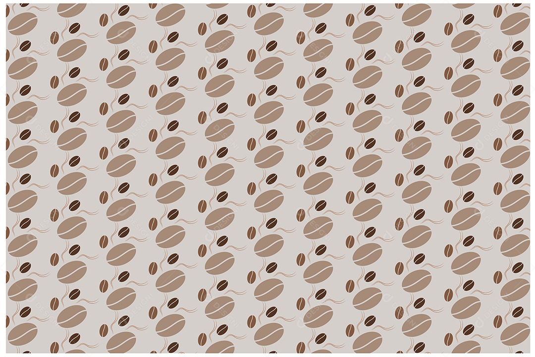 Papel de Parede de Café Ilustração Vetor EPS