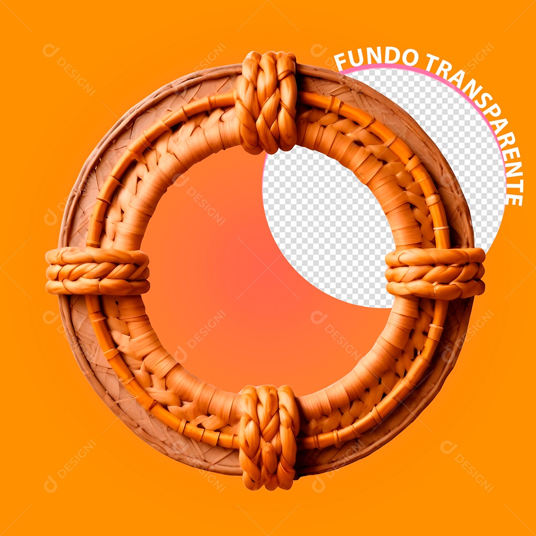 Anel Bambu Elemento IA PSD