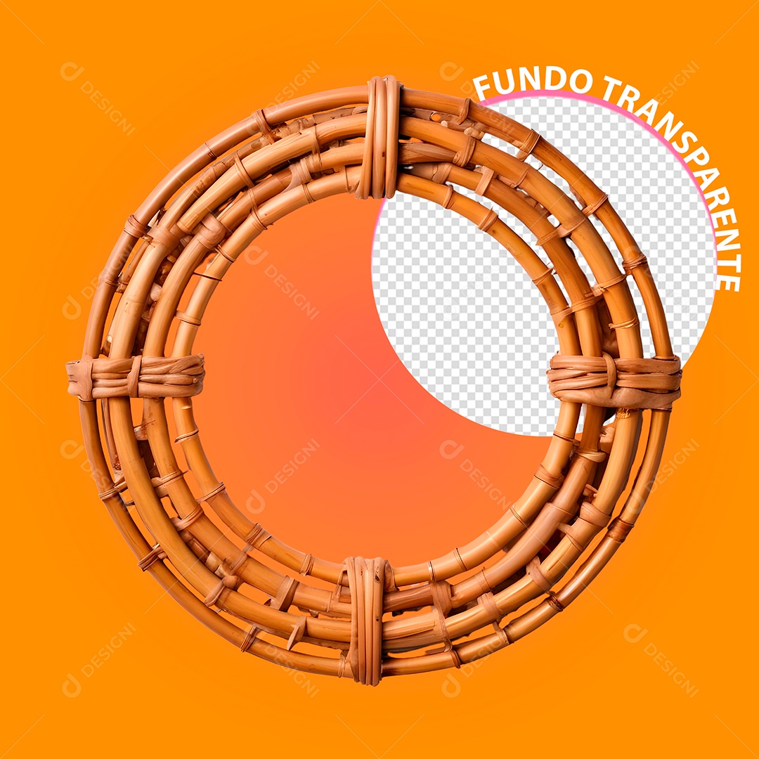 Anel Bambu Elemento IA PSD