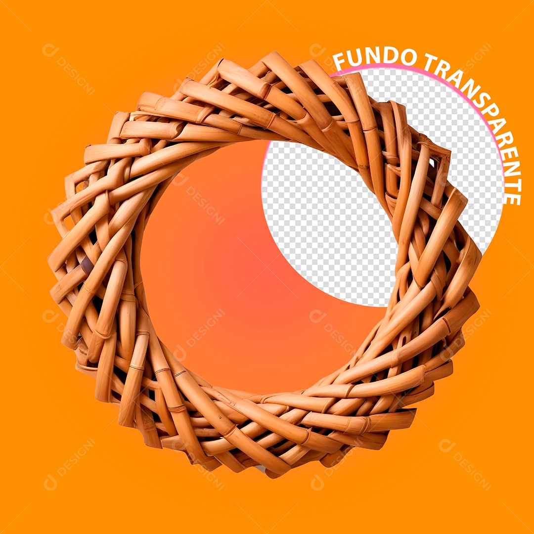 Anel Bambu Elemento IA PSD