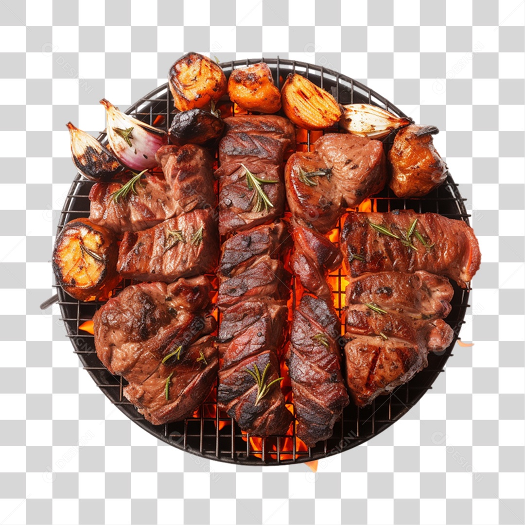 Carne Assada Churrasco PNG Transparente
