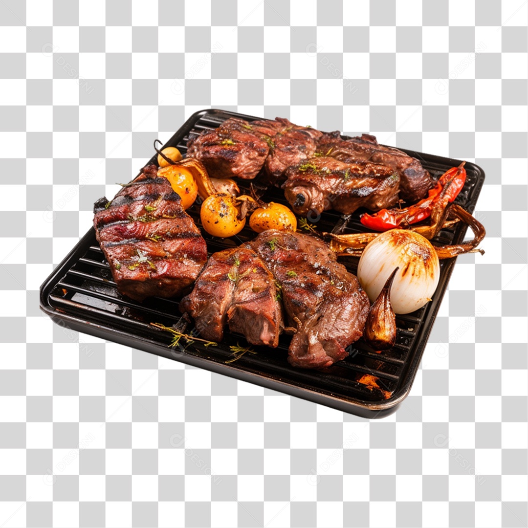 Carne Assada Churrasco PNG Transparente