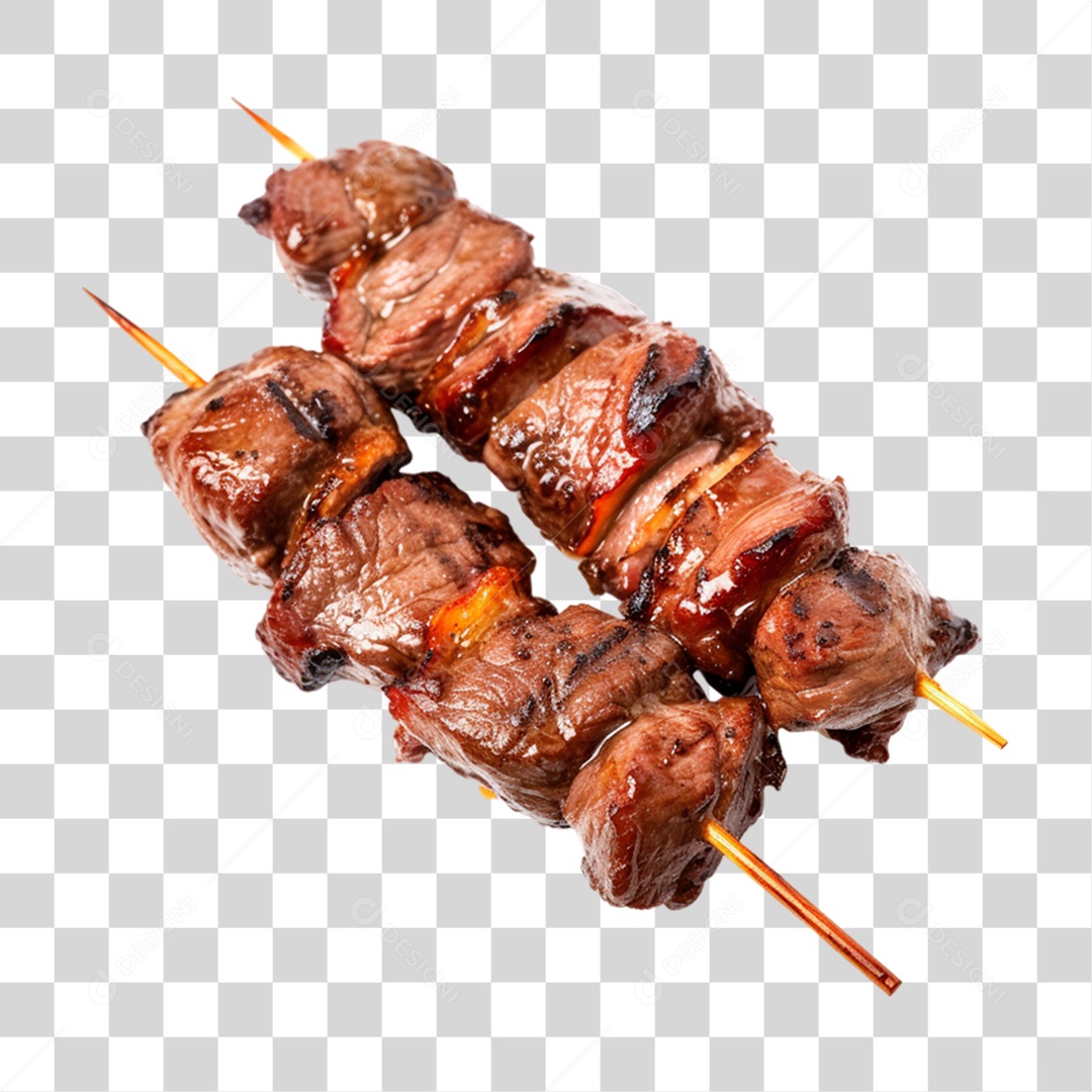 Carne Assada Churrasco Espetinho PNG Transparente