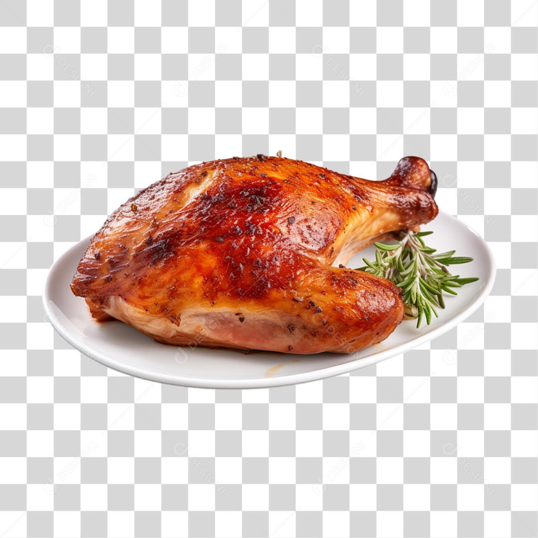 Frango Assado PNG Transparente