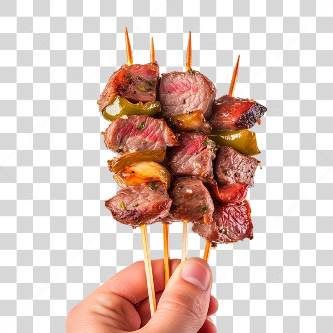 Carne Assada Churrasco Espetinho PNG Transparente