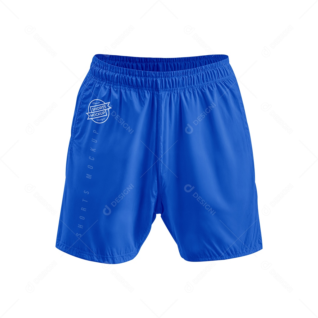 Shorts PSD Editável Mockup