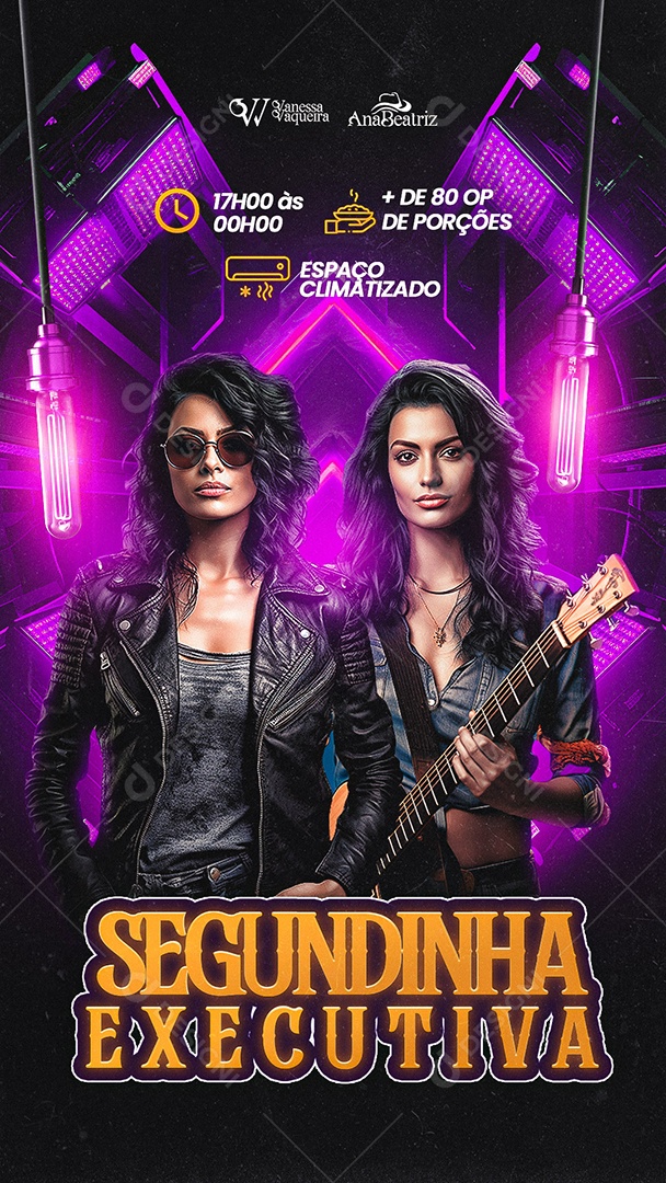 Story Flyer Segundinha Executiva Social Media PSD Editável