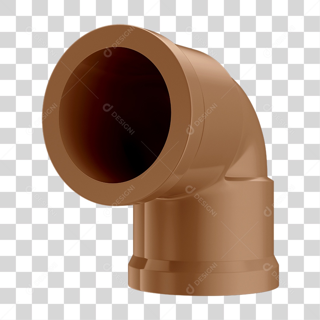 Conexão de Cano Joelho PNG Transparente