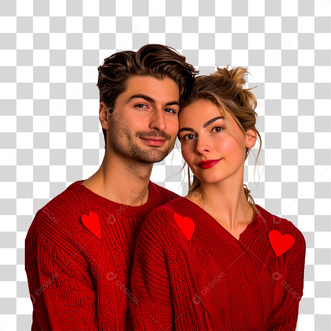 Jovem casal conceito do dia dos namorados