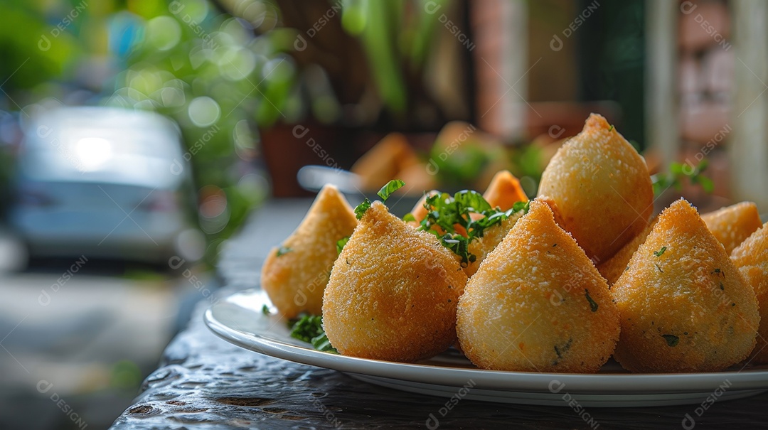 Coxinhas de frango deliciosa