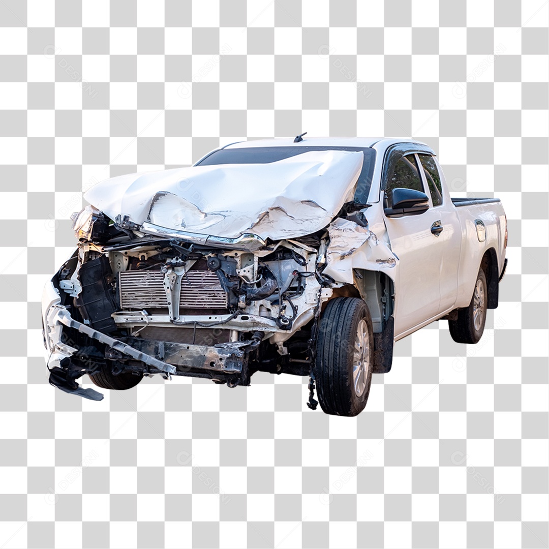 Carros Batidos Funilaria PNG Transparente