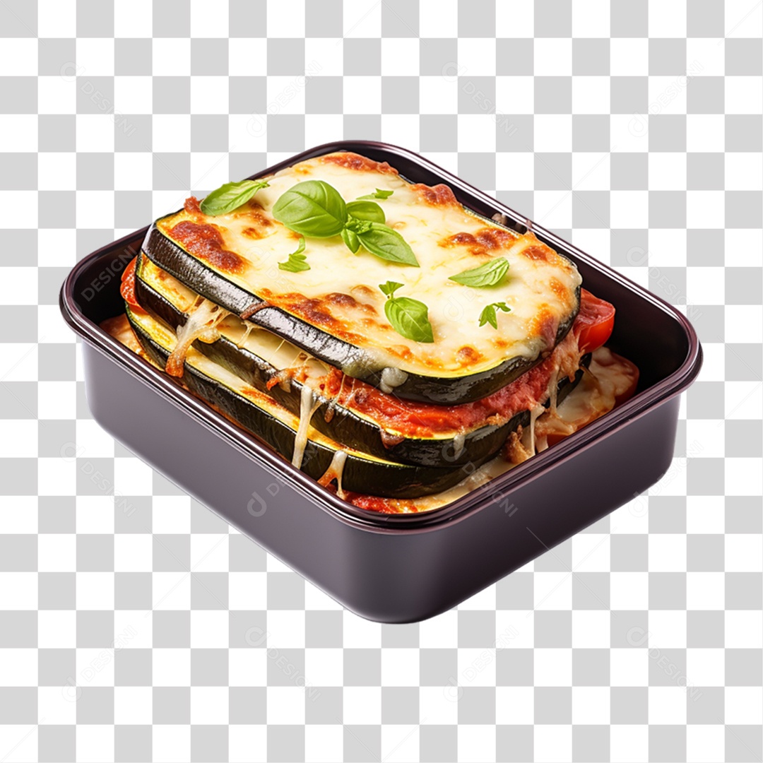 Marmita com Comida e Petiscos PNG Transparente