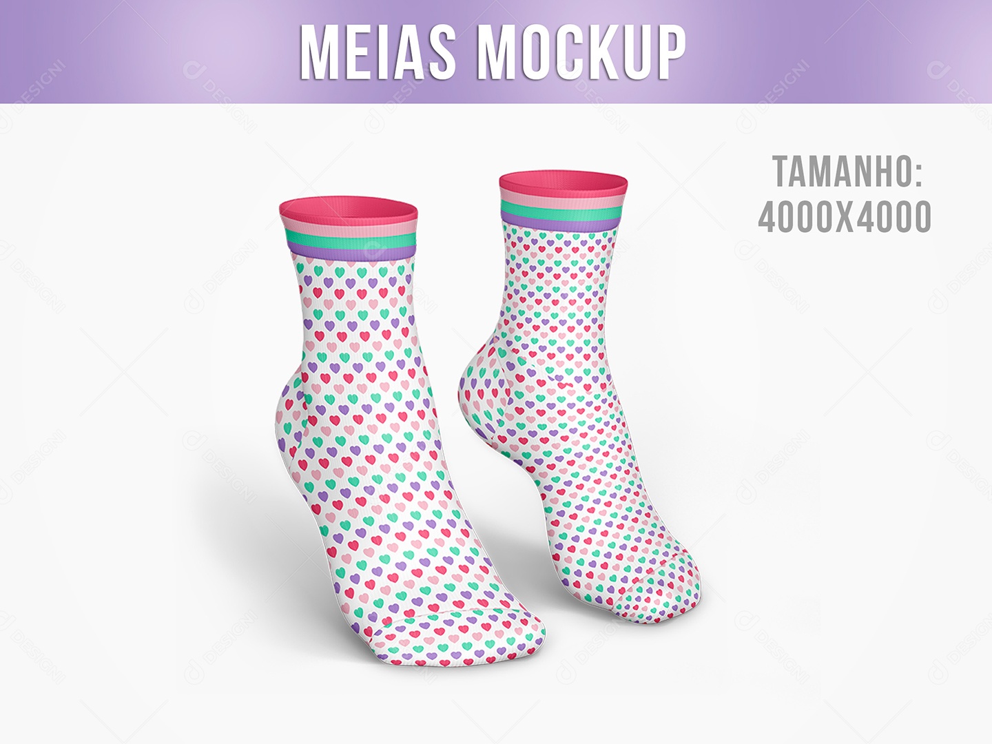 Meias Mockup Acessório Vestir Tênis Pé Calçado Sapato PSD