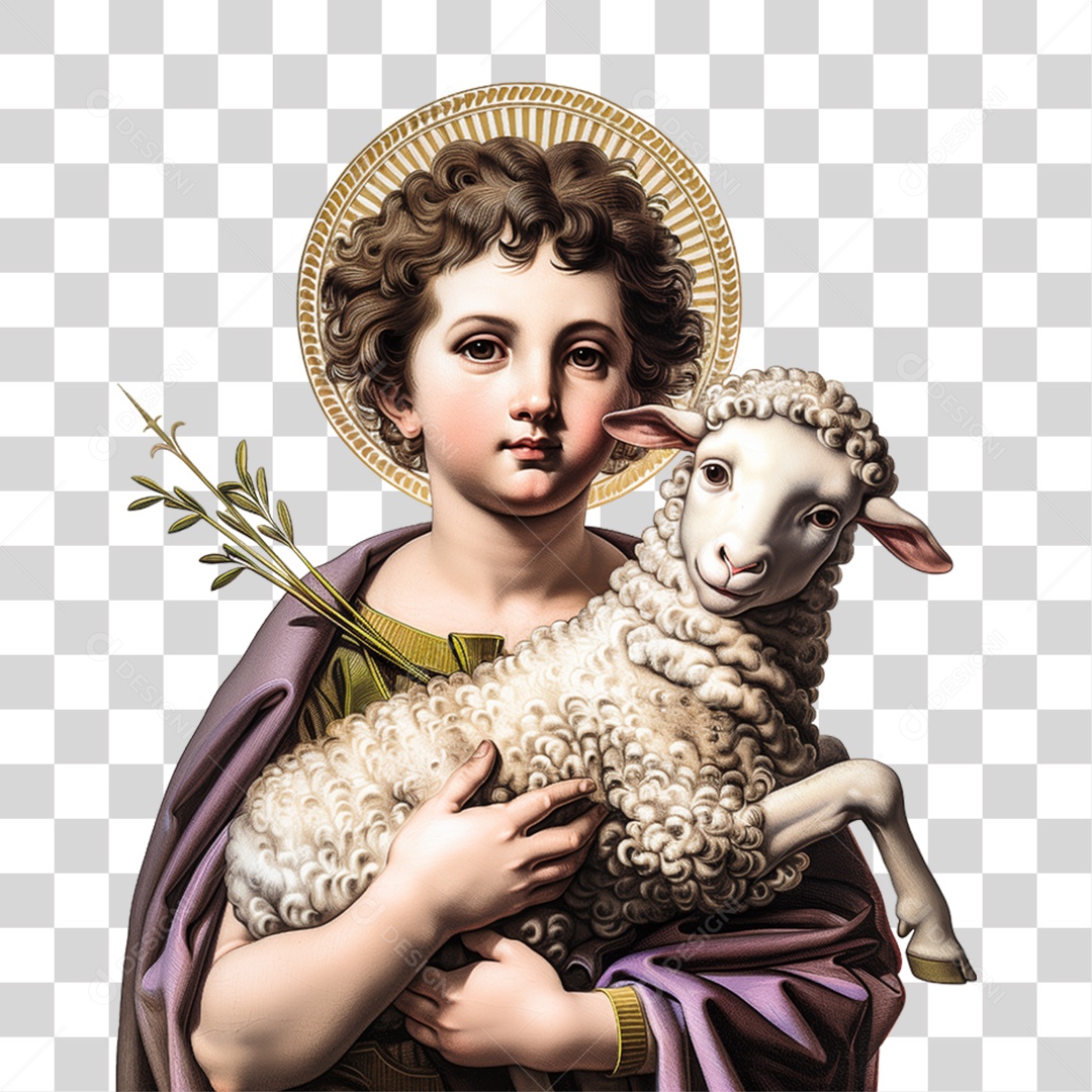 Imagem Semelhante a São João Batista PNG Transparente