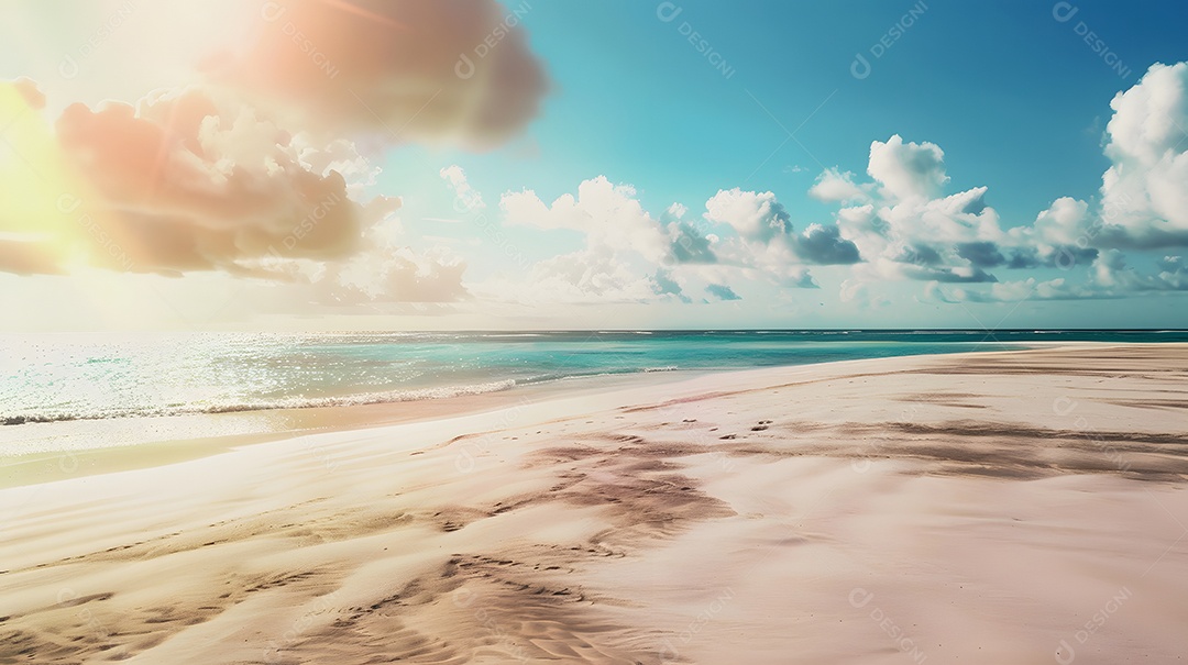 O cheiro de protetor solar e água salgada no mar