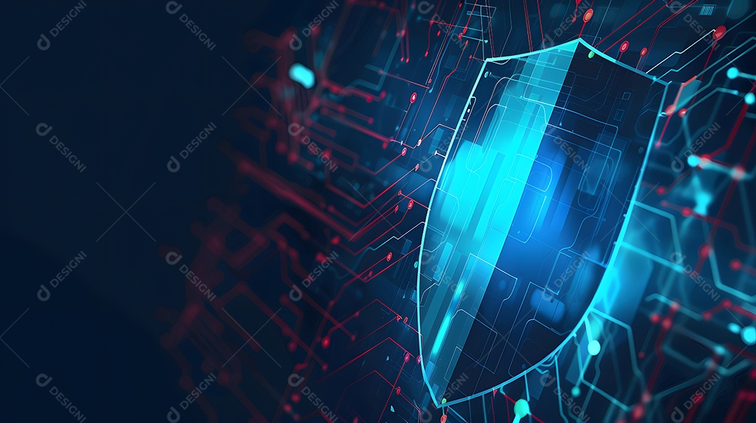 Um escudo digital de defesa contra ameaças cibernéticas