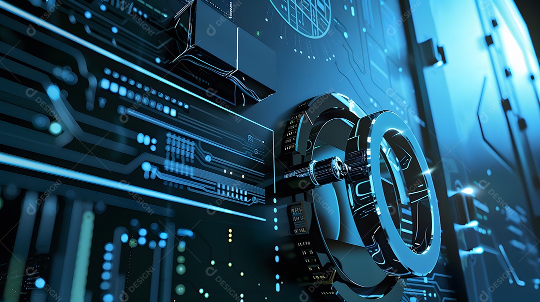 Um cofre digital que protege informações confidenciais